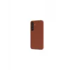 Ādas vāciņš dbramante1928 Roskilde Samsung Galaxy S24, iedeguma krāsa, 6,2 collu displejam