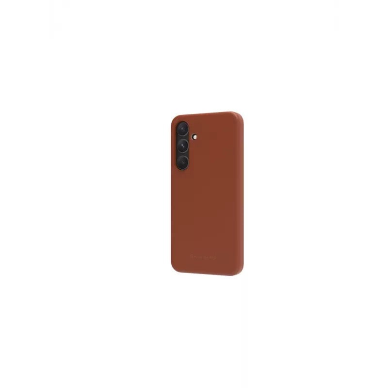 Ādas vāciņš dbramante1928 Roskilde Samsung Galaxy S24, iedeguma krāsa, 6,2 collu displejam