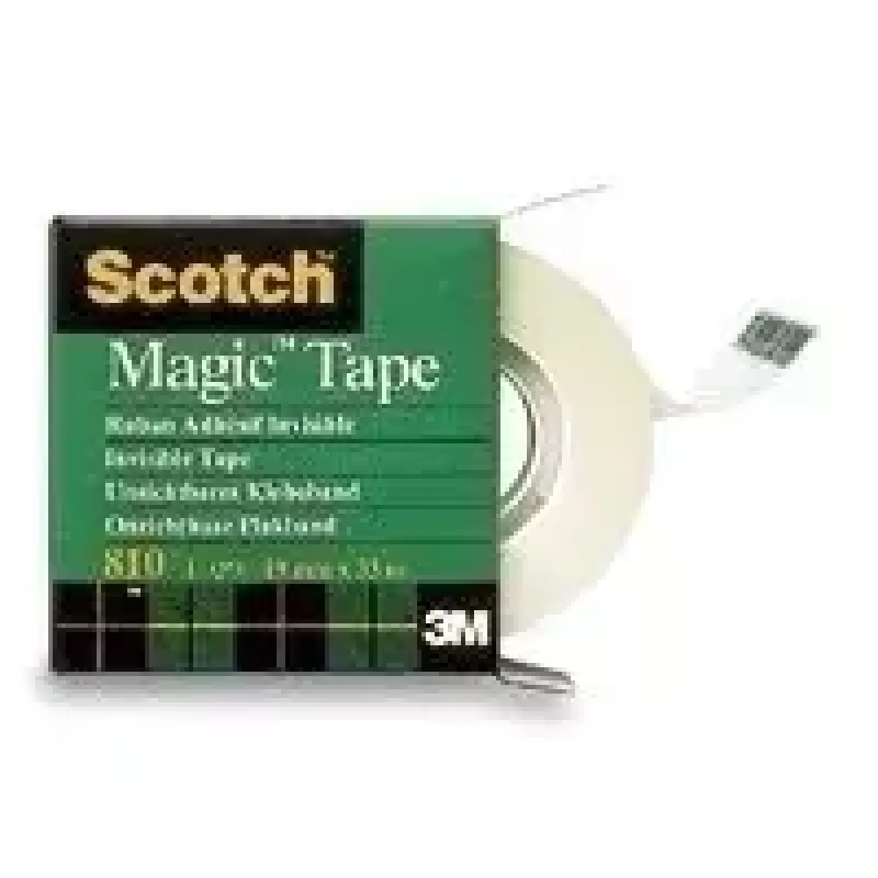 Scotch Magic 810 lente 66 m šķiedras-papīra