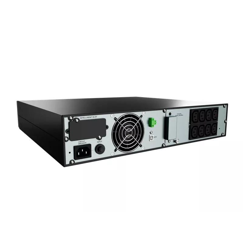 Vertiv Liebert GXE3-1500IRT2UXL nepārtrauktās barošanas avots (UPS) dubultās pārveidošanas (tiešsaistes) 1,5 kVA 1350 W 8 maiņstrāvas izejas ligzdas