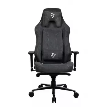Spēļu krēsls Arozzi Vernazza XL Softfabric tumši pelēks ergonomisks dizains