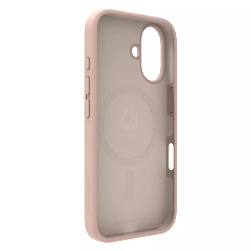 dbramante1928 Monaco MagSafe - iPhone 16 - Pink Sand, Vāciņš, Apple, iPhone 16, 15,5 cm (6,1 collas), Rozā