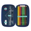 Herlitz TriCase Dip Dye 31 gab. Zils Tirkīzzils Poliesters 190x115x70 mm