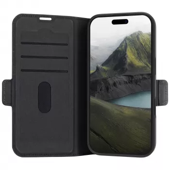 dbramante1928 Oslo Pro - iPhone 16 Pro - melns, grāmatiņa, Apple, iPhone 16 Pro, 16 cm (6,3 collas), melns