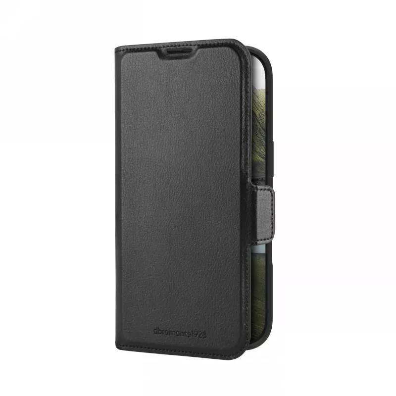 dbramante1928 Oslo Pro - iPhone 16 Pro - melns, grāmatiņa, Apple, iPhone 16 Pro, 16 cm (6,3 collas), melns