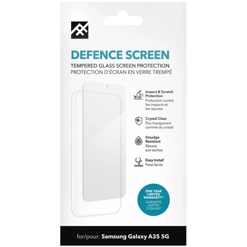 IFROGZ Defence Clear ekrāna aizsargs Samsung 1 gab.