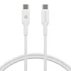 USB-C uz USB-C kabelis 1 m d bramante re-charge — USB 2.0, balts