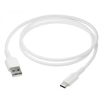 dbramante1928 re-charge - Kabelis 1m USB-A uz USB-C - W, 1 m, USB A, USB C, USB 2.0, 0,48 Gbit/s, Balts