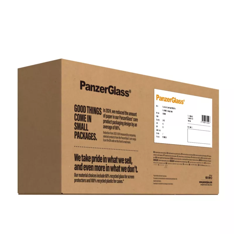 PanzerGlass ® ekrāna aizsargs iPhone 16 Pro | Ultra-Wide Fit | BULK