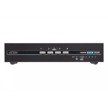 KVM slēdzis ATEN 4-Port USB HDMI Dual Display Secure with CAC (4 datori, 4K UHD 3840×2160)