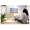 Hama 00220871 TV stiprinājums/statīvs 190,5 cm (75 collas) Balts