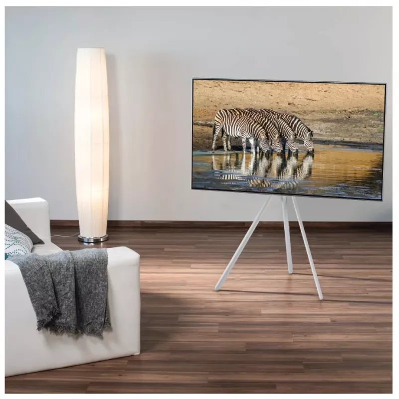 Hama 00220871 TV stiprinājums/statīvs 190,5 cm (75 collas) Balts