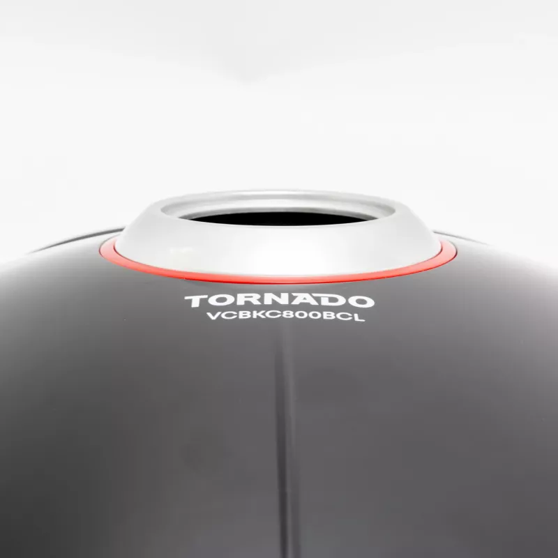 TORNADO VCBKC800BCL 800 W putekļsūcējs ar maisiņu, cilindrisks, 8 m kabelis