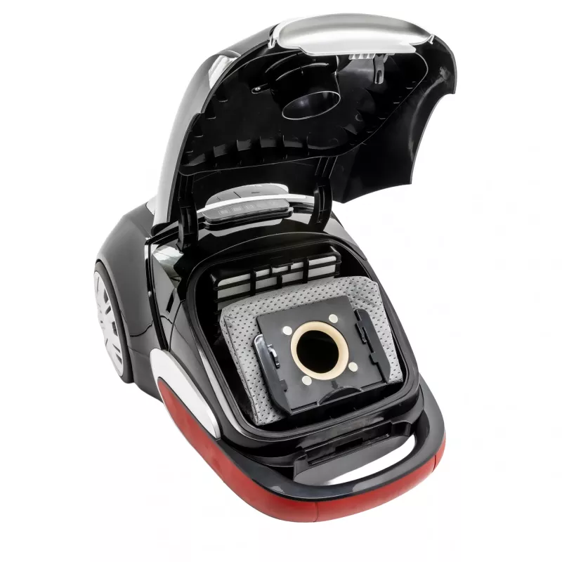 TORNADO VCBKC800BCL 800 W putekļsūcējs ar maisiņu, cilindrisks, 8 m kabelis