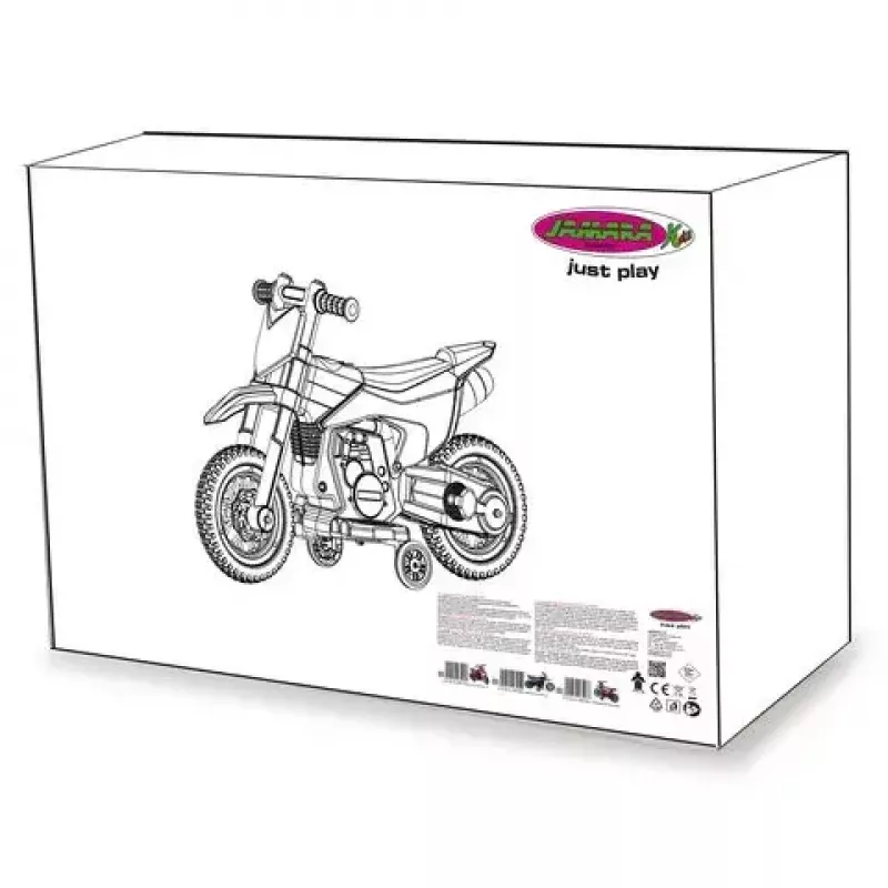 Braucamais motocikls Jamara Power Bike ar baterijām 4 riteņi
