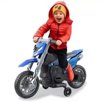 Braucamais motocikls Jamara Power Bike ar baterijām 4 riteņi