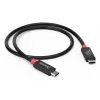 Hama 00200788 USB kabelis 1 m USB C melns
