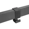 Equip 23 collu-55 collu pilnas kustības TV sienas stiprinājuma kronšteins, 100 x 100 mm, 400 x 400 mm, -8 - 5°, -90 - 90°, nerūsējošais tērauds, melns