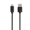USB kabelis Hama 00200907 USB 2.0 0,9 m USB C USB A melns