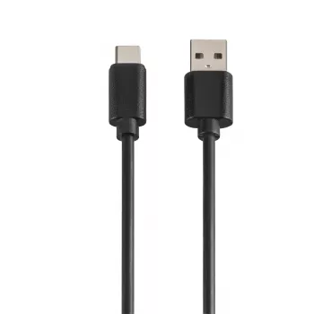 USB kabelis Hama 00200907 USB 2.0 0,9 m USB C USB A melns