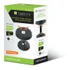 Techly I-SMART-UNI7 turētājs Pasīvais turētājs Mobilais tālrunis/viedtālrunis Melns
