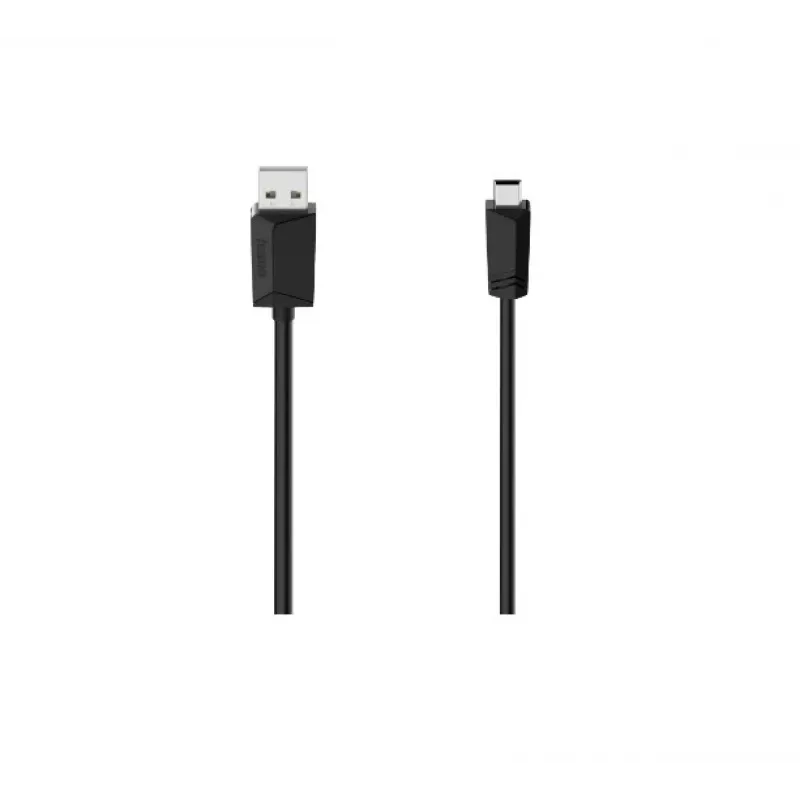 Hama 00074260 USB kabelis USB 2.0 1,5 m USB A Mini-USB B Melns