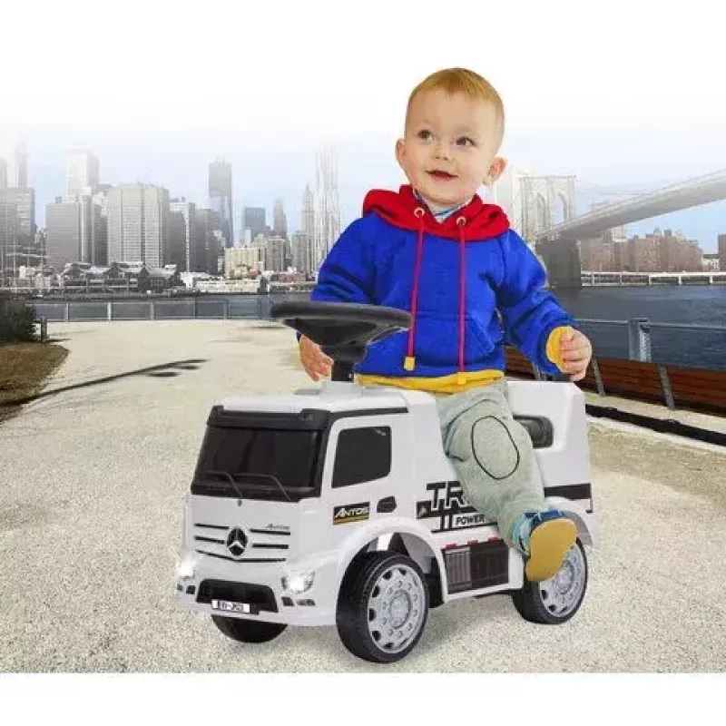 Ride-on truck Jamara Mercedes-Benz Antos 4 riteņi gaismas efekti