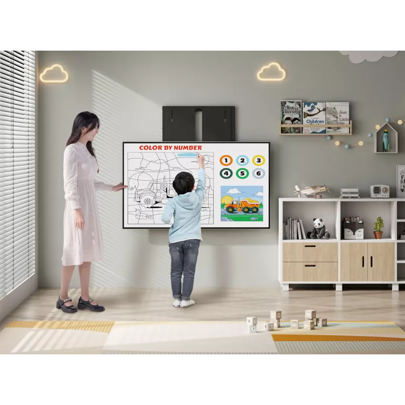 Equip 60 collu–100 collu interaktīvs augšup-lejup vērsts TV sienas stiprinājums