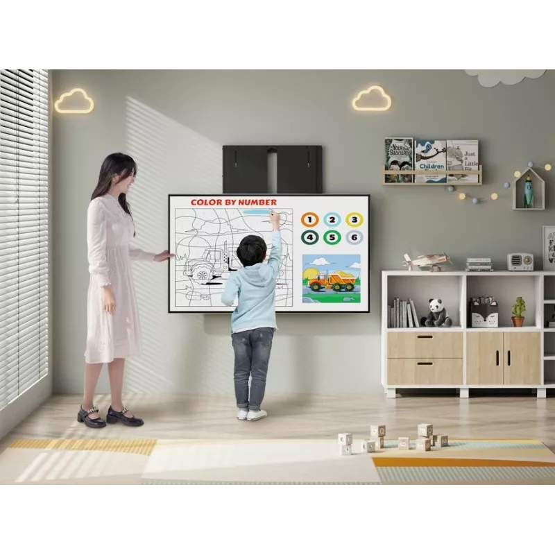 Equip 60 collu–100 collu interaktīvs augšup-lejup vērsts TV sienas stiprinājums