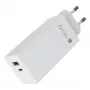 Techly IPW-PD100W-WH mobilās ierīces lādētājs Ārējais akumulators, Viedtālrunis, Planšetdators, Universāls Balts Maiņstrāva Ātrā uzlāde Iekštelpām