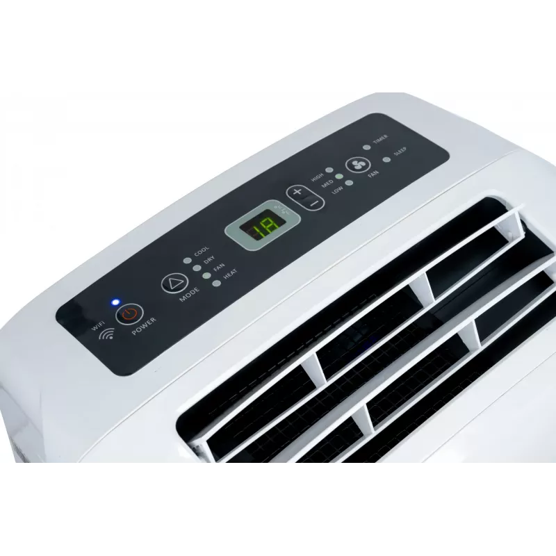 TORNADO TPYAB-09ABG | 9 000 BTU (2,64 kW) pārnēsājams gaisa kondicionieris un siltumsūknis, Wi-Fi