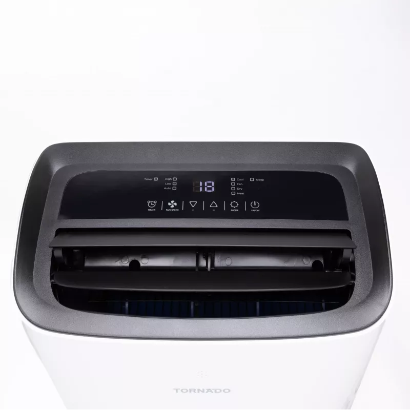 TORNADO TPYAB-09ABG | 9 000 BTU (2,64 kW) pārnēsājams gaisa kondicionieris un siltumsūknis, Wi-Fi