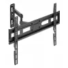 Manhattan sienas stiprinājums televizoriem un monitoriem (pilna kustība), ekrāniem no 32 collām līdz 65 collām, VESA saderība: viss starp 100x100mm un 600x400mm - pārbaudiet četru montāžas atveru izmērus ekrāna aizmugurē, lai pārliecinātos, ka tas atbilst, maks. 35 kg, melns, kronšteins, mūža garantija