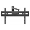 Manhattan sienas stiprinājums televizoriem un monitoriem (pilna kustība), ekrāniem no 32 collām līdz 65 collām, VESA saderība: viss starp 100x100mm un 600x400mm - pārbaudiet četru montāžas atveru izmērus ekrāna aizmugurē, lai pārliecinātos, ka tas atbilst, maks. 35 kg, melns, kronšteins, mūža garantija