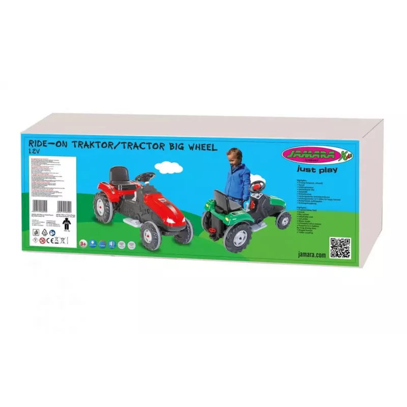 Ride-on Tractor baterija-powered Jamara Big Wheel 460785