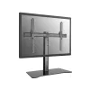 Equip 32 collu-55” TV galda statīvs, 81,3 cm (32 collas), 139,7 cm (55 collas), 40 kg, 600 x 400 mm, Stikls, Metāls, Melns