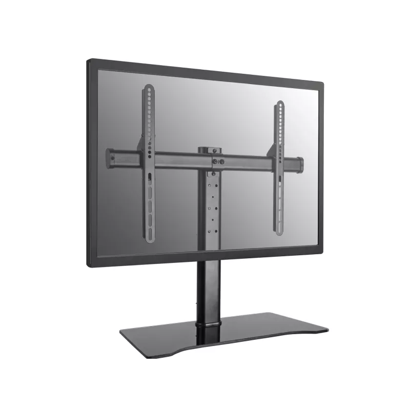 Equip 32 collu-55” TV galda statīvs, 81,3 cm (32 collas), 139,7 cm (55 collas), 40 kg, 600 x 400 mm, Stikls, Metāls, Melns