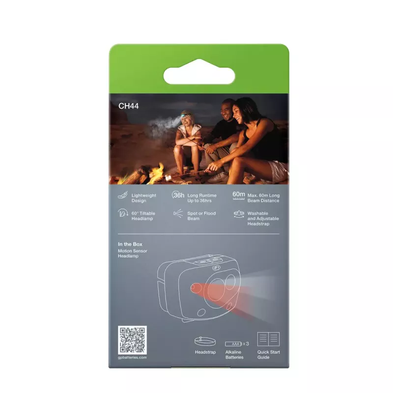 Galvas lukturītis GP Lighting Discovery Teal LED 300 lm IPX4