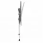 Manhattan sienas stiprinājums televizoriem un monitoriem (noliecams, zema profila), ekrāniem no 37 collām līdz 100 collām, VESA saderība: visi no 200x200mm līdz 800x400mm – pārbaudiet četru montāžas atveru izmērus ekrāna aizmugurē, lai pārliecinātos, ka tas der, maks. 70 kg, kronšteins