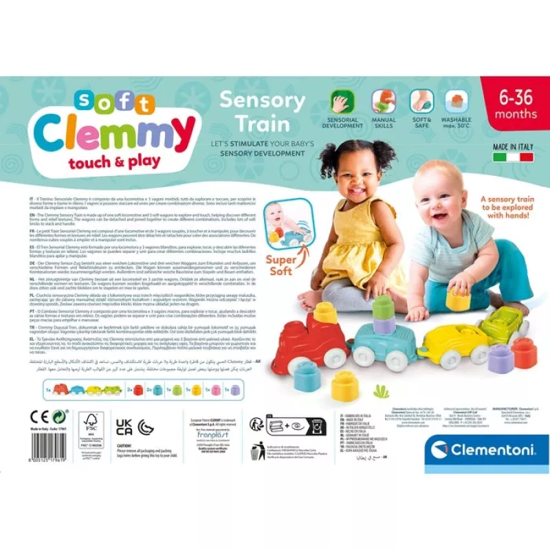 Clementoni Clemmy 17961 rotaļu transportlīdzeklis/rotaļu trase