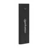 Manhattan M.2 NVMe SSD korpuss, USB-C sievišķais savienotājs, 10 Gbps (USB 3.2 Gen2 aka USB 3.1), UASP-saderīgs, SuperSpeed+ USB, alumīnijs, melns, trīs gadu garantija