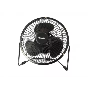 Equip 245420 mājsaimniecības ventilators, melns