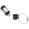 Atslēgu piekariņa lukturītis TROIKA ECO CHARGE melni pelēks LED USB