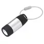 Atslēgu piekariņa lukturītis TROIKA ECO CHARGE melni pelēks LED USB