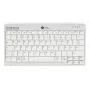 BakkerElkhuizen UltraBoard 950 V2 Wireless UK Qwerty, bez ciparu bloka (80–87 %), vadu un bezvadu, USB + Bluetooth, šķērveida taustiņu slēdzis, QWERTY, tumši pelēka, gaiši pelēka