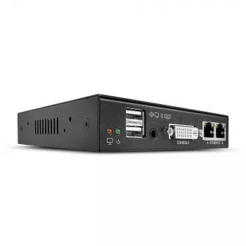 Lindy KVM over IP Access DVI-I, USB un PS/2, Vadu, 1920 x 1200 pikseļi, Metāls, CE, UKCA, FCC, CP65, DVI-I, 5 V