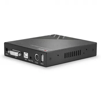 Lindy KVM over IP Access DVI-I, USB un PS/2, Vadu, 1920 x 1200 pikseļi, Metāls, CE, UKCA, FCC, CP65, DVI-I, 5 V
