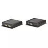 Lindy 140m Cat.6 DVI-D, USB, Audio un RS-232 KVM paplašinātājs, Raidītājs un uztvērējs, Vadu, 140 m, Cat6, 60 Hz, Melna