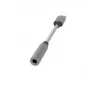 Mobilā tālruņa kabelis Terratec 284535 Sudrabains USB C 3.5mm