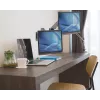 Manhattan Dual Wall Mount for TV & Monitors (Full Motion Gas Spring), Ekrāniem 17 inch līdz 32 inch, VESA saderība: 75x75 mm un 100x100 mm - pārbaudiet četru montāžas caurumu izmērus ekrāna aizmugurē, lai nodrošinātu atbilstību, Maks. 8 kg katram, Melns, Kronšteins
